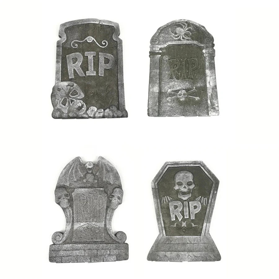 Halloween Tombstone Decoration Set