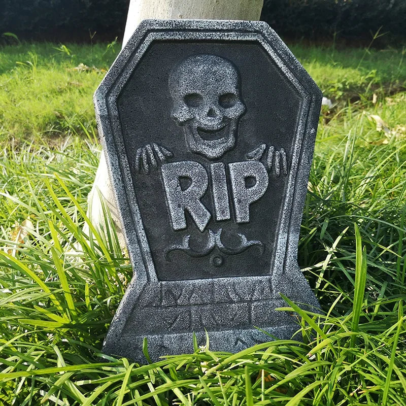 Halloween Tombstone Decoration Set