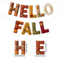 Hello Fall Felt Bunting Garland