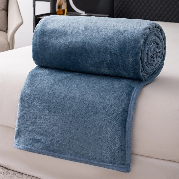 Extra Soft Flannel Throw Blanket