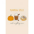 Hello Autumn Pumpkin Canvas Art