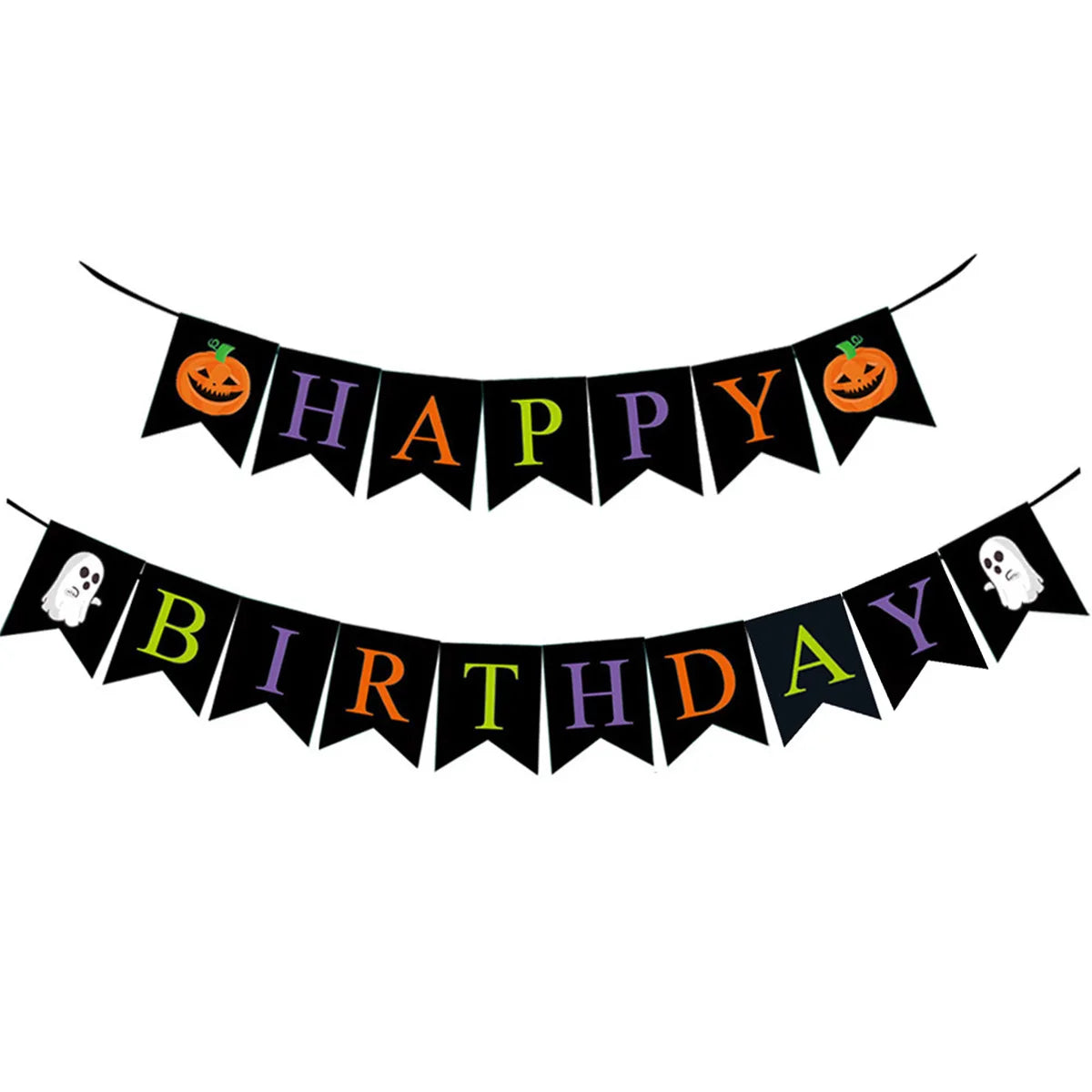 Happy Halloween Paper Bunting
