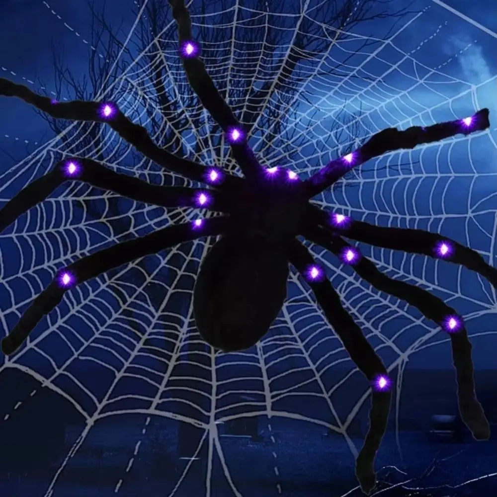 Spider Web Halloween LED Lights