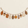 Wooden Autumn Garland