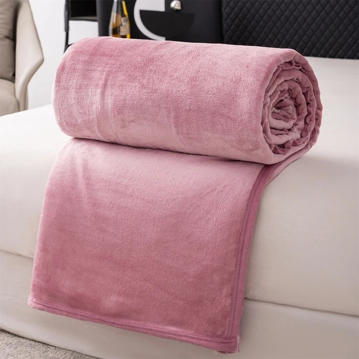 Extra Soft Flannel Throw Blanket
