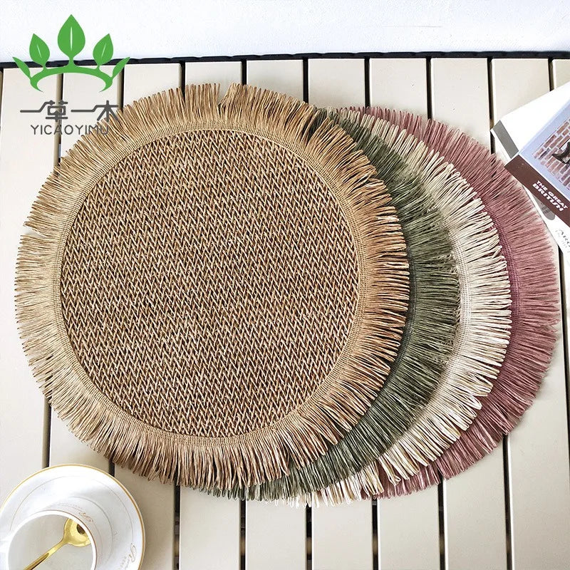 Natural Fiber Placemat Set