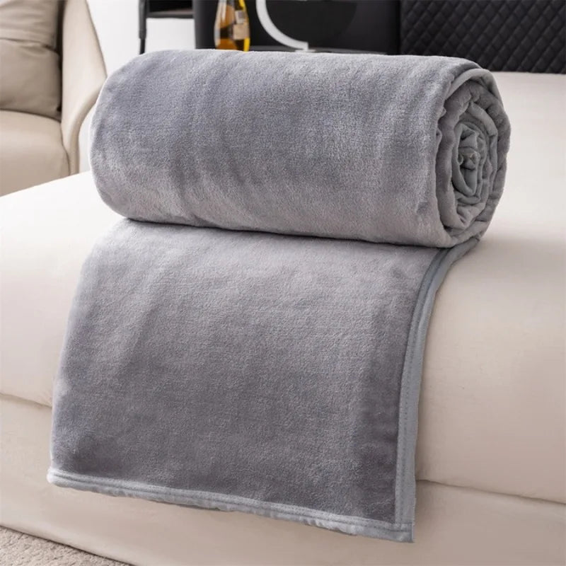 Extra Soft Flannel Throw Blanket