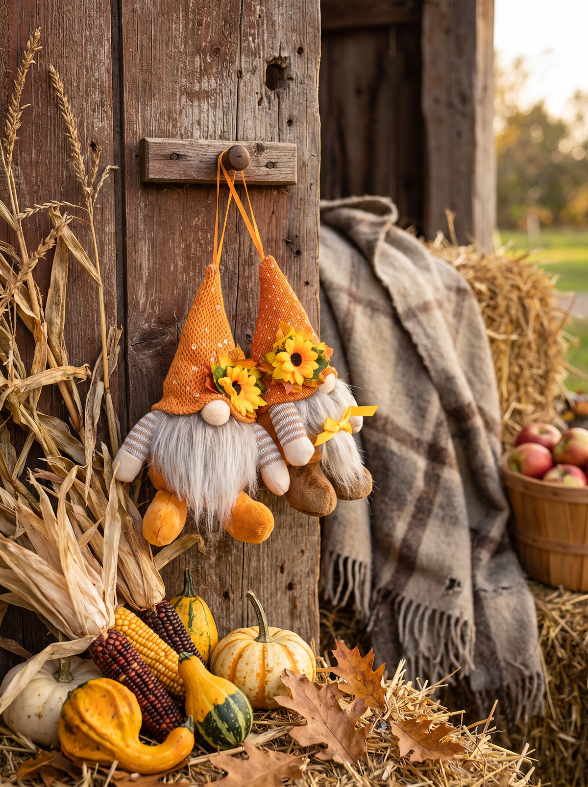 Rustic Scarecrow Wall Decoration lifestyle